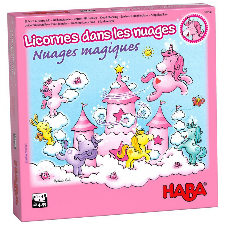 Licornes Dans Les Nuages : Nuages Magiques