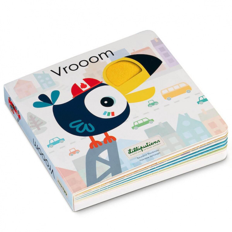 Vrooom - Livre Sonore & Tactile - Livres - Lilliputiens - FOX & Cie
