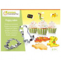  Creative box, Happy Cakes, Recipes and accessories, Dinosaurs