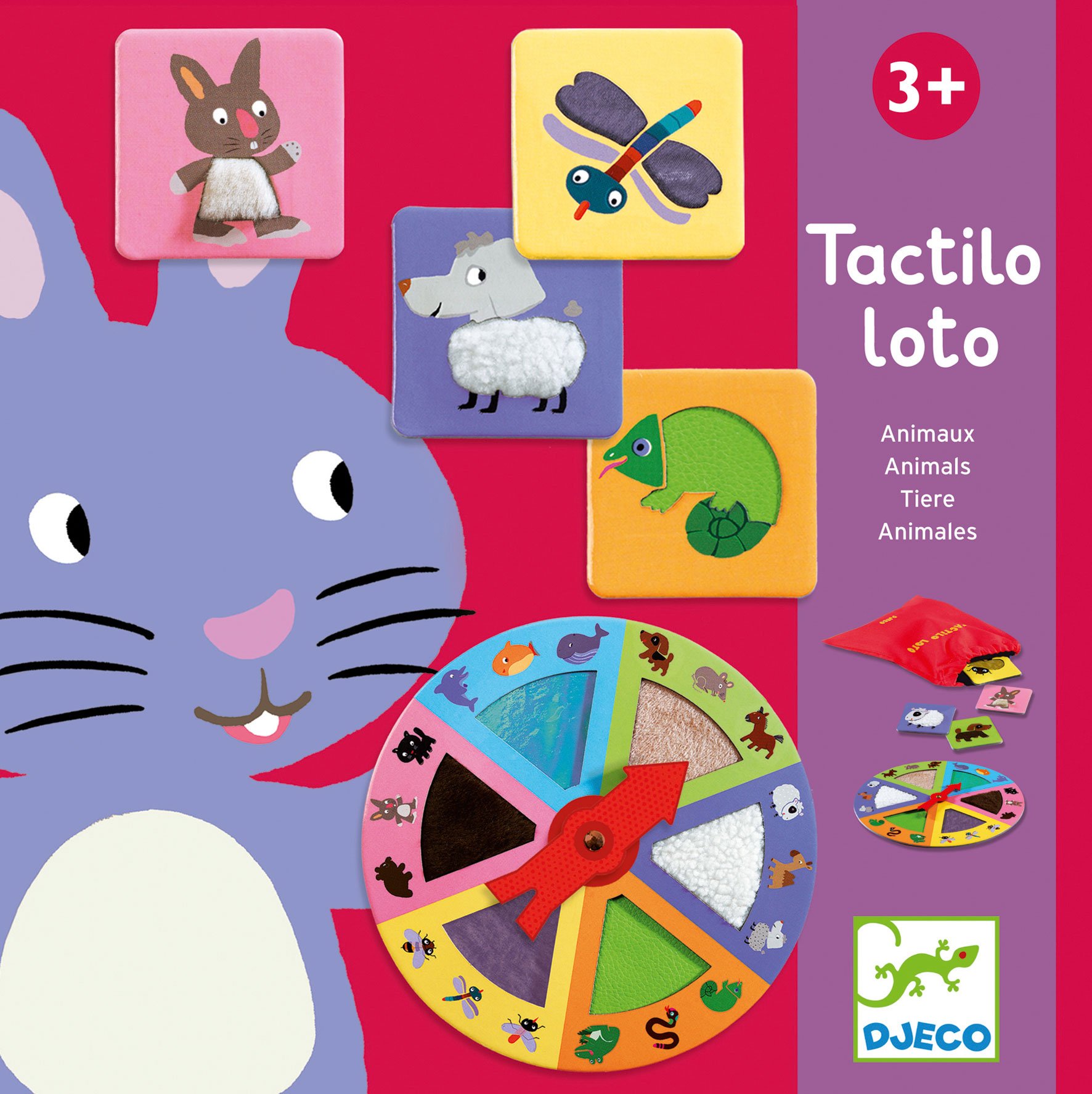 Loto des animaux 30 pièces - jeu éducatif enfant - Djeco