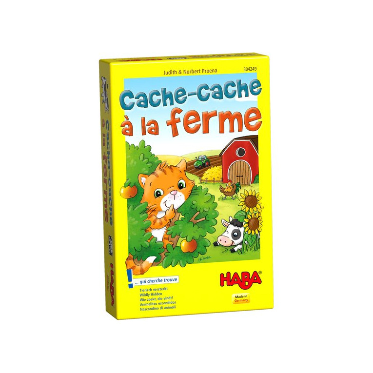 Haba - 304249 -  Jeu - Cache-Cache À La Ferme (Français)  Allemand 3042