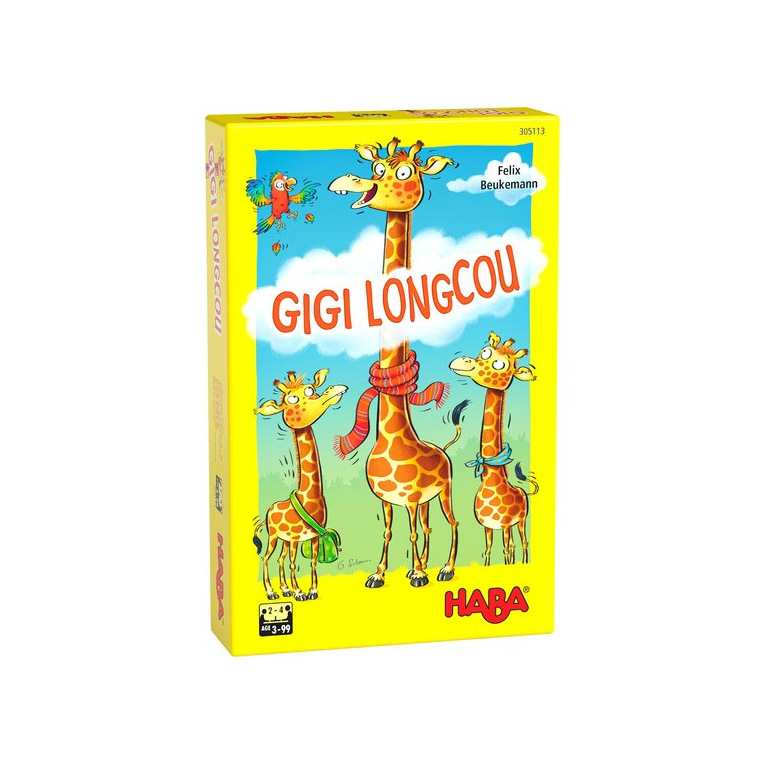 HABA - 305113 -  Jeu - Gigi Loncou (français)  allemand 305108 - néerla