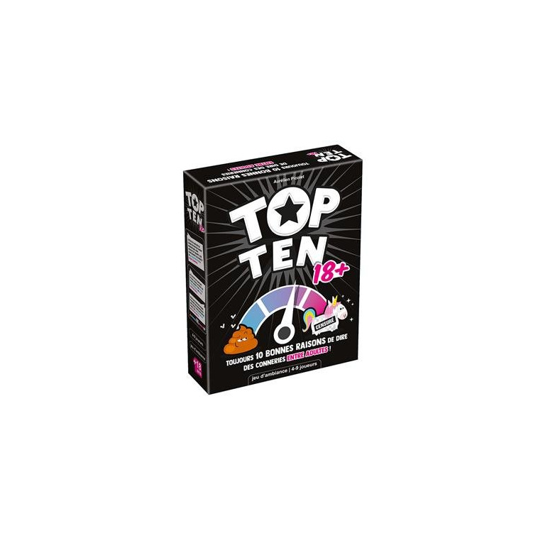 Top Ten - Jeux de société - Cocktail Games - FOX & Cie