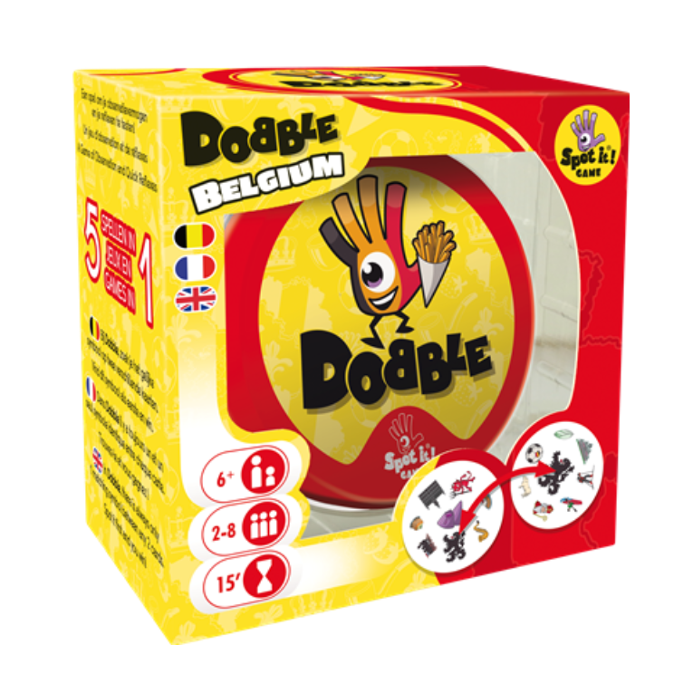 Dobble - Belgium - Jeux de société - Asmodée - FOX & Cie