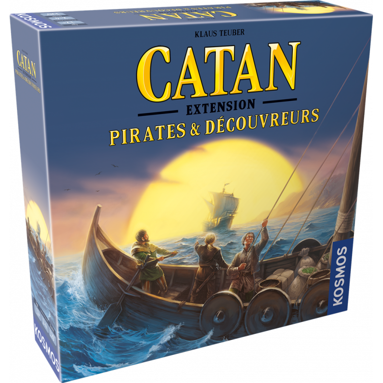 KOSMOS - FICAT06 - Catan - ext. - Pirates & Découvreurs - 2-4 Joueurs
