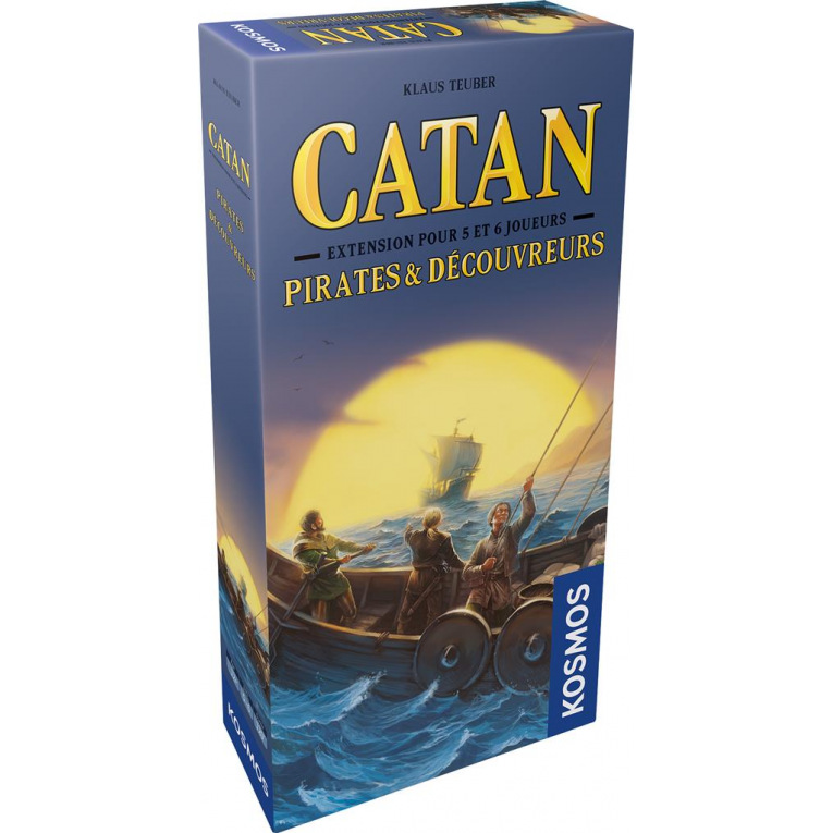 KOSMOS - FICAT10 - Catan - ext. - Pirates & Découvreurs - 5-6 Joueurs