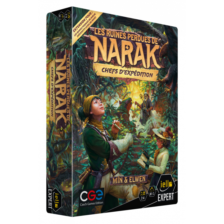 Les Ruines Perdues de Narak - Extension Chefs d'expédition