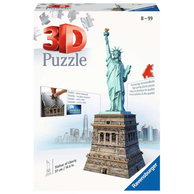 Puzzle 3D Statue de la Liberté - Night Edition