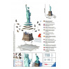 RAVENS - Puzzle 3D Statue of Liberty - Night Edition - 125968