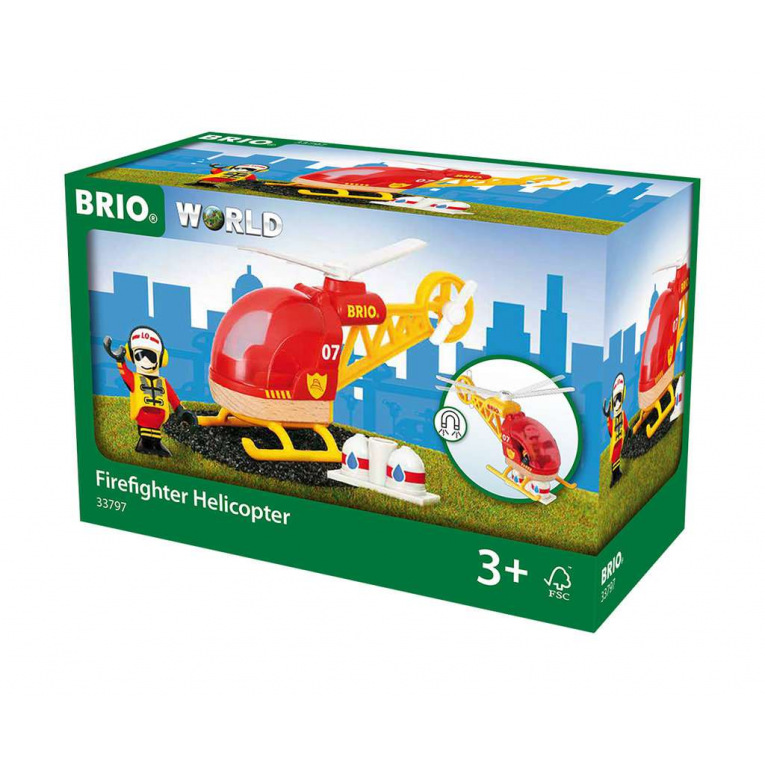 BRIO - Brio World HELICOPTERE DES POMPIERS  - 33797