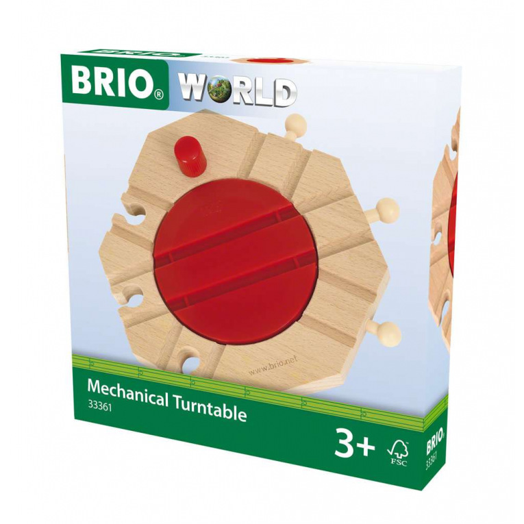 BRIO - Brio World PLAQUE TOURNANTE MECANIQUE - 33361