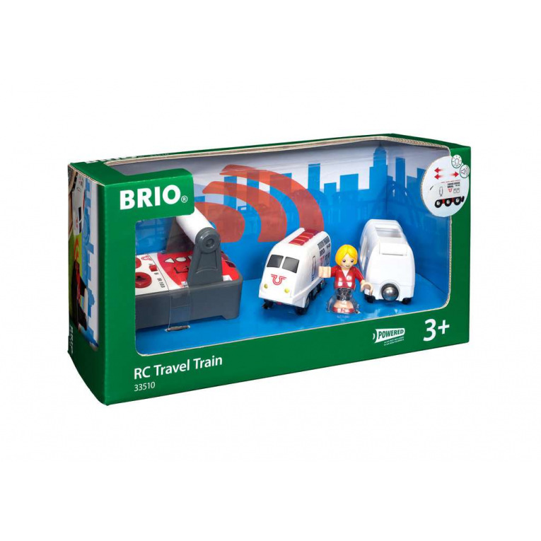 BRIO - Brio World TRAIN DE VOYAGEUR RADIOCOMMANDE - 33510