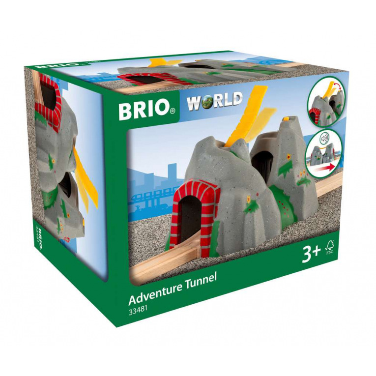 BRIO - Brio World TUNNEL D'AVENTURES - 33481