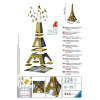 RAVENS - Puzzle 3D La Tour Eiffel - 125562