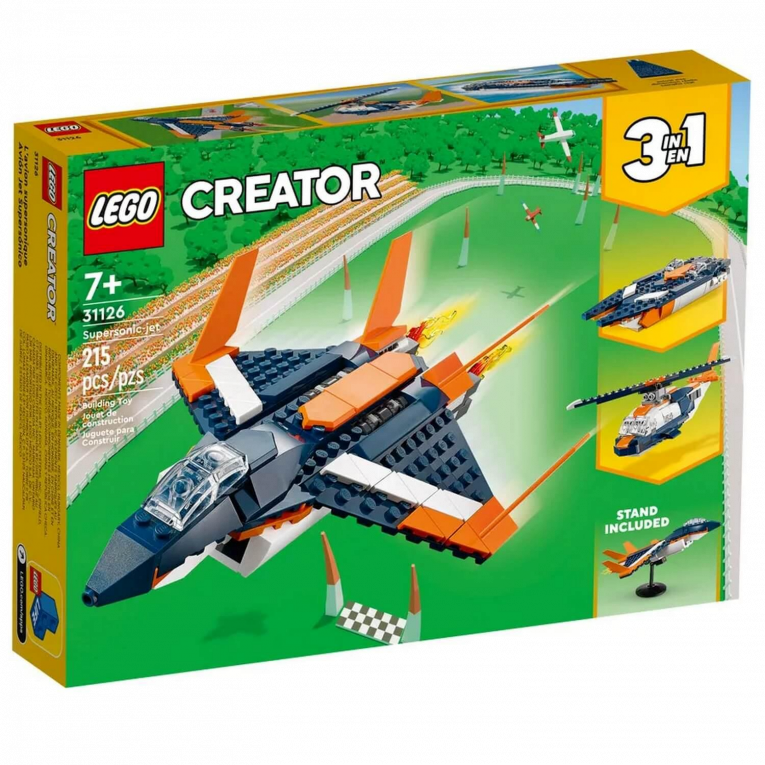 LEGO - 31126 - L’avion supersonique