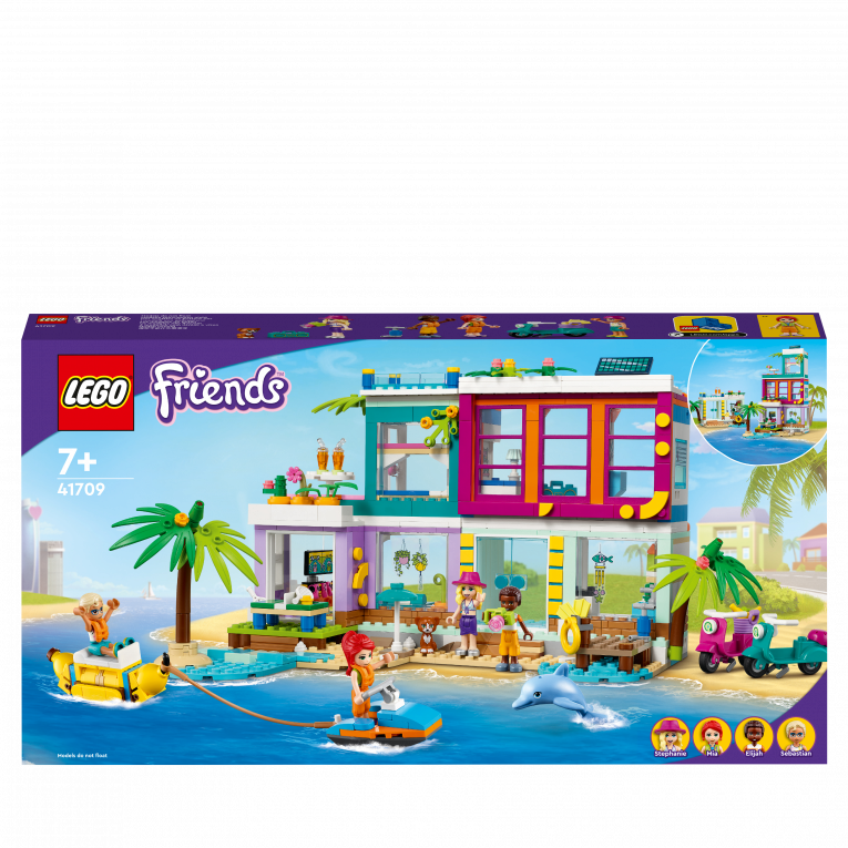 Lego Friends - La maison de vacances sur la plage - 41709
