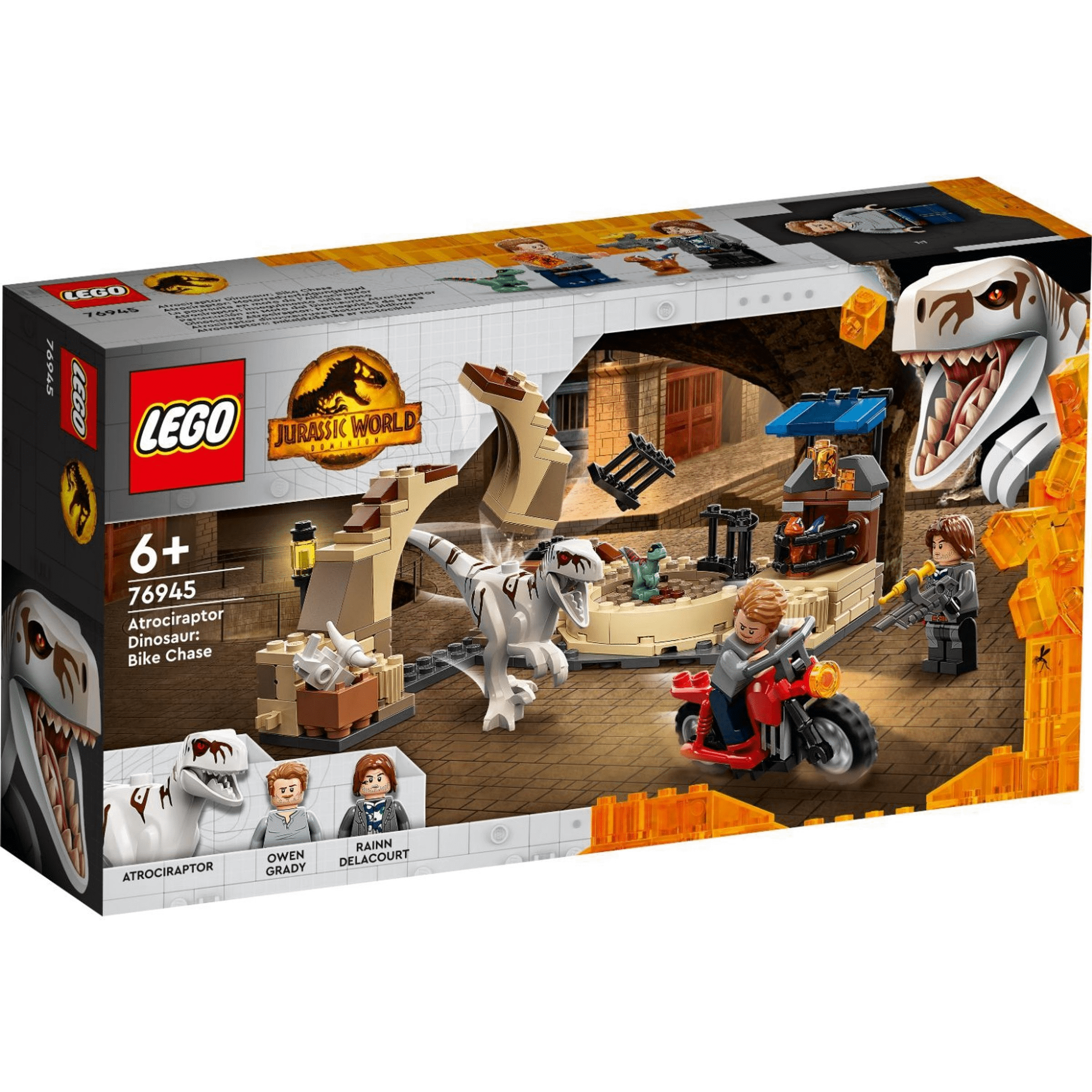 L'exposition du fossile du T.Rex LEGO Jurassic World - Dès 7 ans 