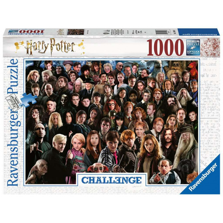 RAVENSBURGER - 149889 - Ravensburger - Puzzle 1000 pièce HP: Harry Potter