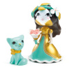 Figurines princesse Eva & Ze Cat