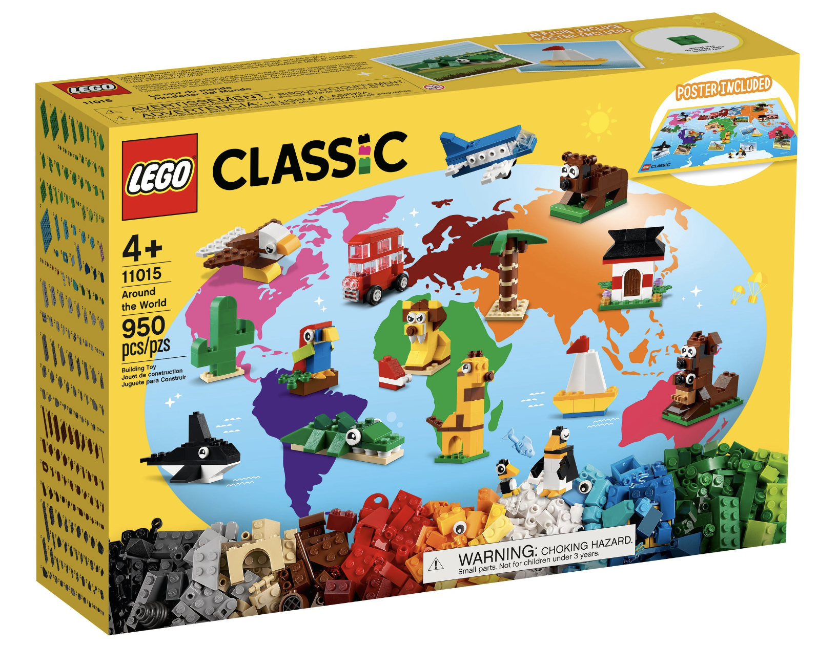 Lego Classic - Briques créatives « Autour du monde » - 36211015LEG