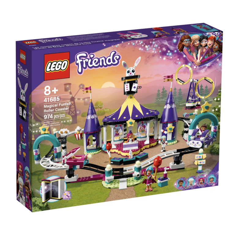 Lego Friends - Les montagnes russes de la fête foraine magique - 36241685LEG