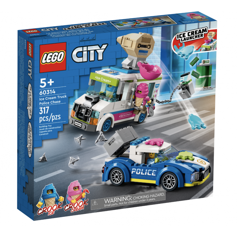 Lego City - La course poursuite du camion de glaces - 36260314LEG