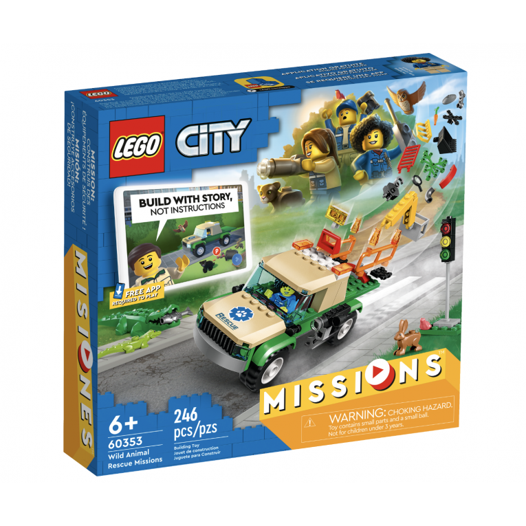 Lego - Mission de sauvetage des animaux sauvages - 60353