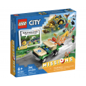 Lego City - Mission de sauvetage des animaux sauvages - 60353
