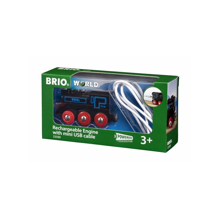 BRIO - Brio World LOCOMOTIVE RECHARGEABLE  - 33599