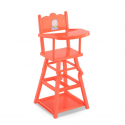COROLLE - 9000141040 - Chaise Haute Corail pour poupées 36 et 42 cm