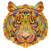 EUREKA - 52473613 - Eureka 2D RainboWooden Puzzle - Tiger
