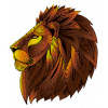 EUREKA - 52473612 - Eureka 2D RainboWooden Puzzle - Lion