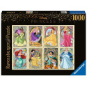 Puzzle Ravensburger - Princesses Art Nouveau - 1000 Pcs - 165049