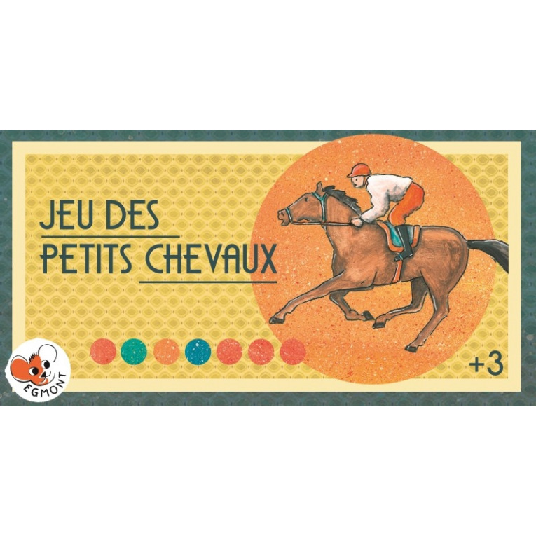 JEU DES PETITS CHEVAUX - Jeux de société - Egmont Toys - FOX & Cie