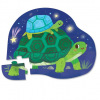 Puzzle Crocodile Creek - Mini Puzzle Turtles Together - 12 pcs