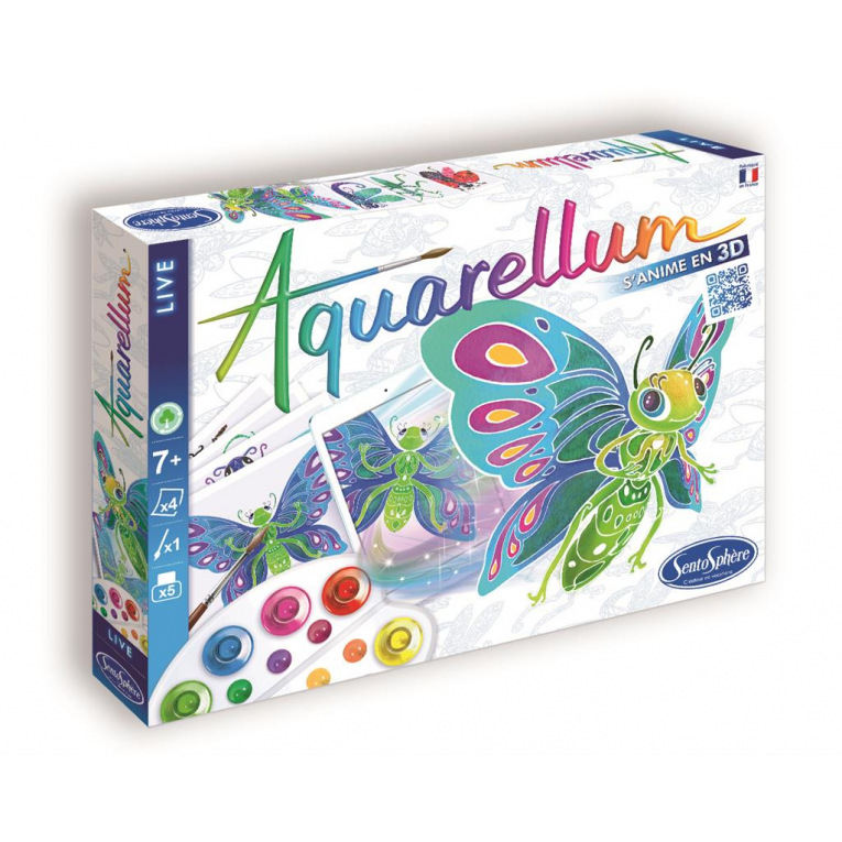 Aquarellum live - Insecten 3D