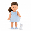 Coffret mini poupée Corolline Romy et son chien