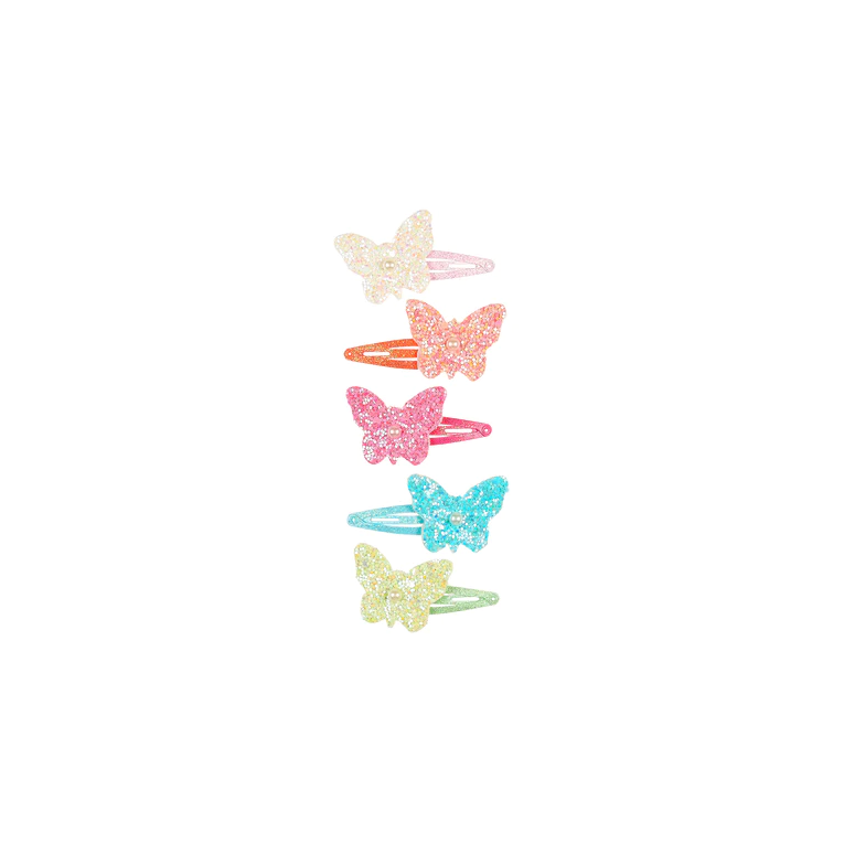 Pinces à cheveux papillons colorés Pernille