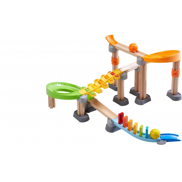 Kullerbü toboggan à billes dominos xylophone