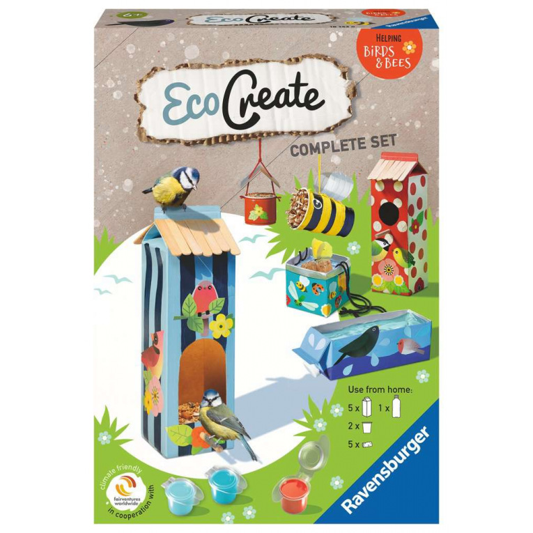 Knutsel Eco Create helping birds and bees