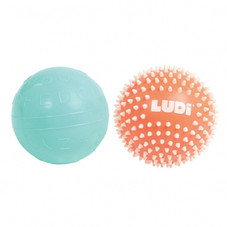 Duo van sensorische ballen diameter 15 cm