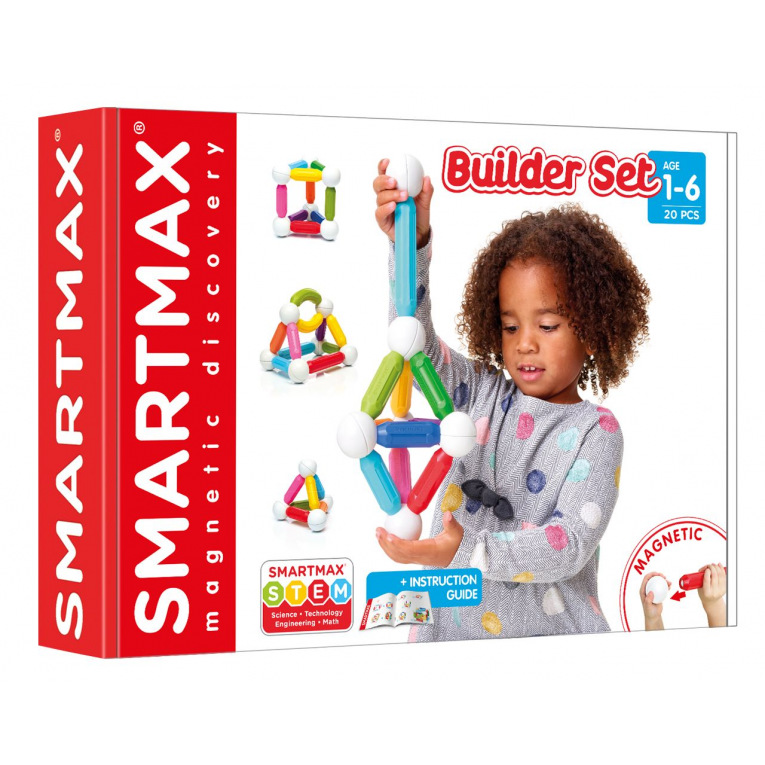 Smartmax builder set jeu de construction magnétique (20 pcs)