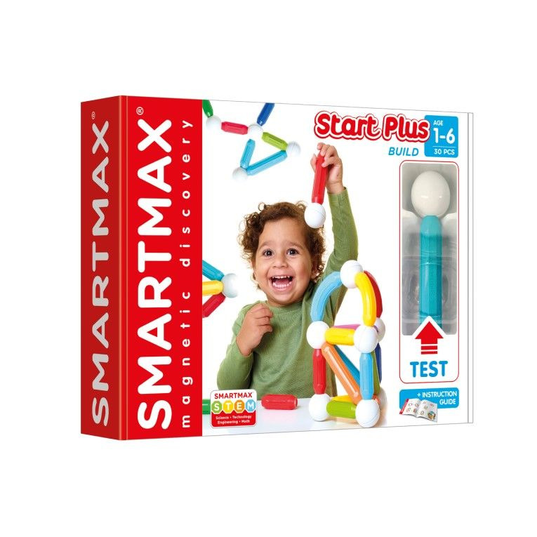 Smartmax start plus set magnetisch bouwspel (30 stuks)