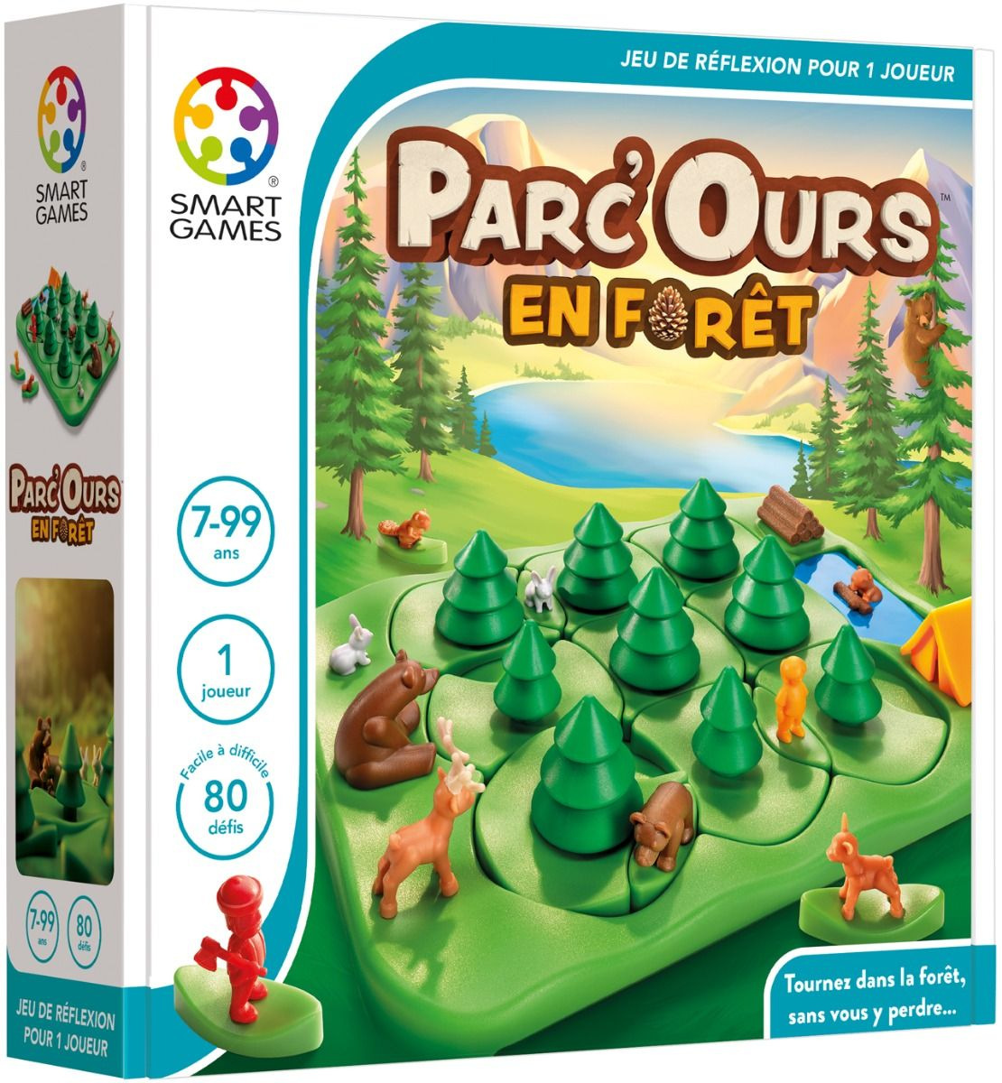 Smartgames Parc'Ours en forêt jeu de logique pour 1 joueur