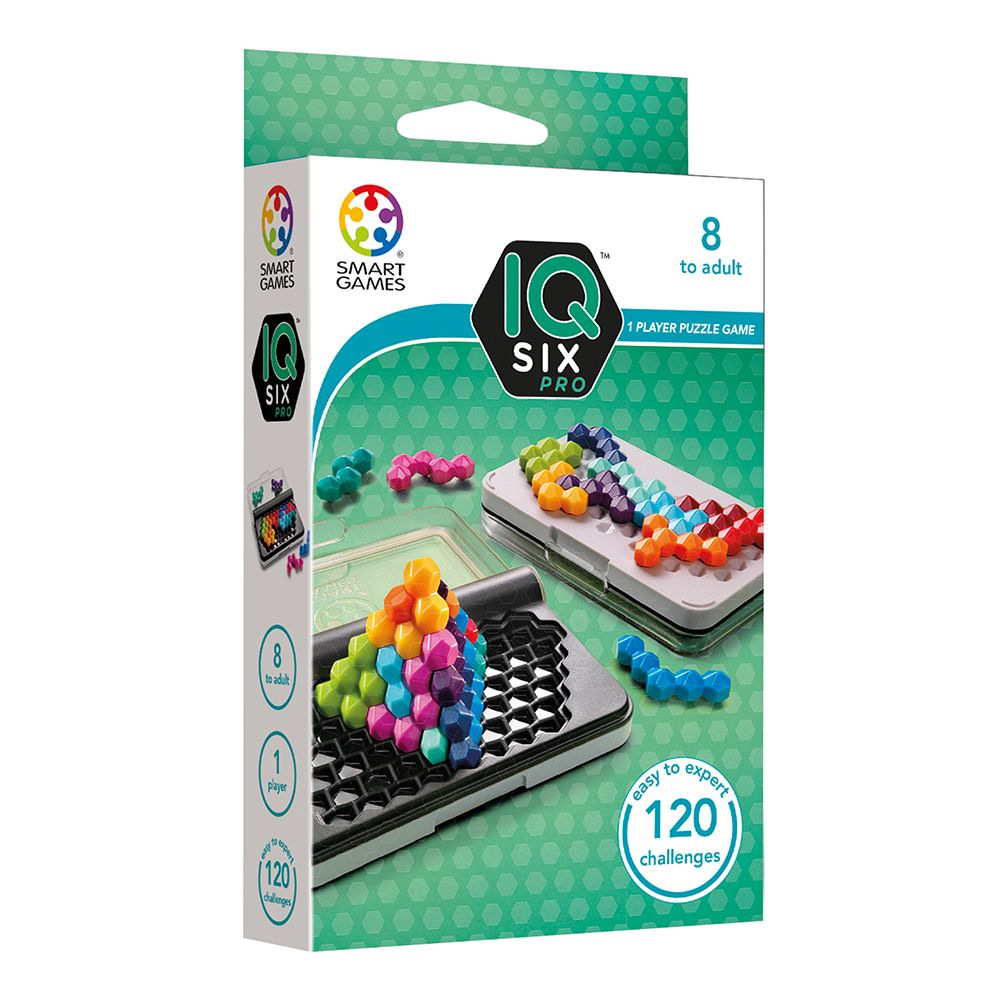 Smart Games IQ Puzzler Pro (120 Defis) - Jeux de société - Smart - FOX & Cie