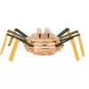 Kapla construction en bois araignée 75 planchettes
