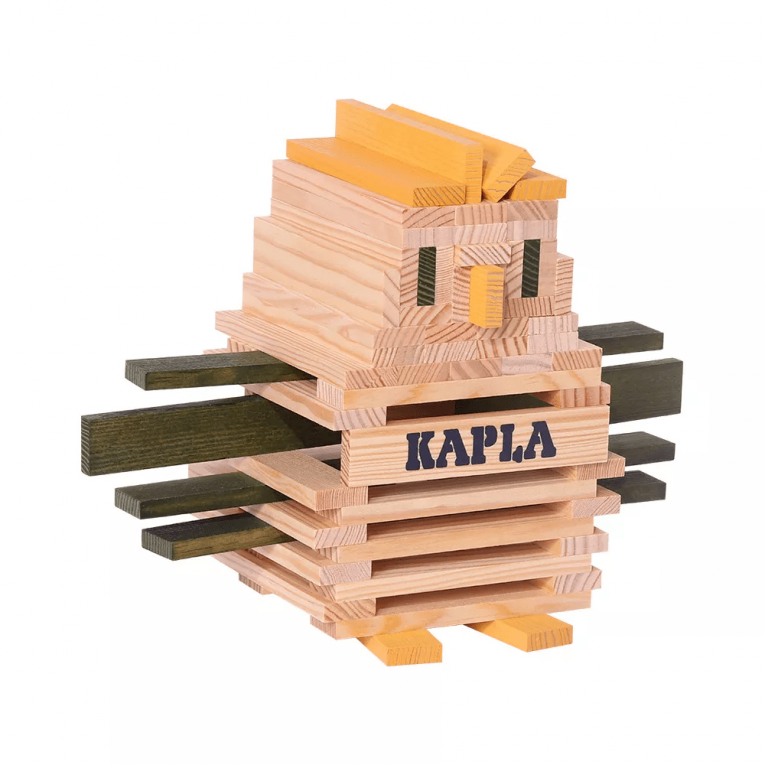 Kapla construction en bois araignée 75 planchettes