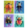Djeco tableaux en 3D insectes en papier