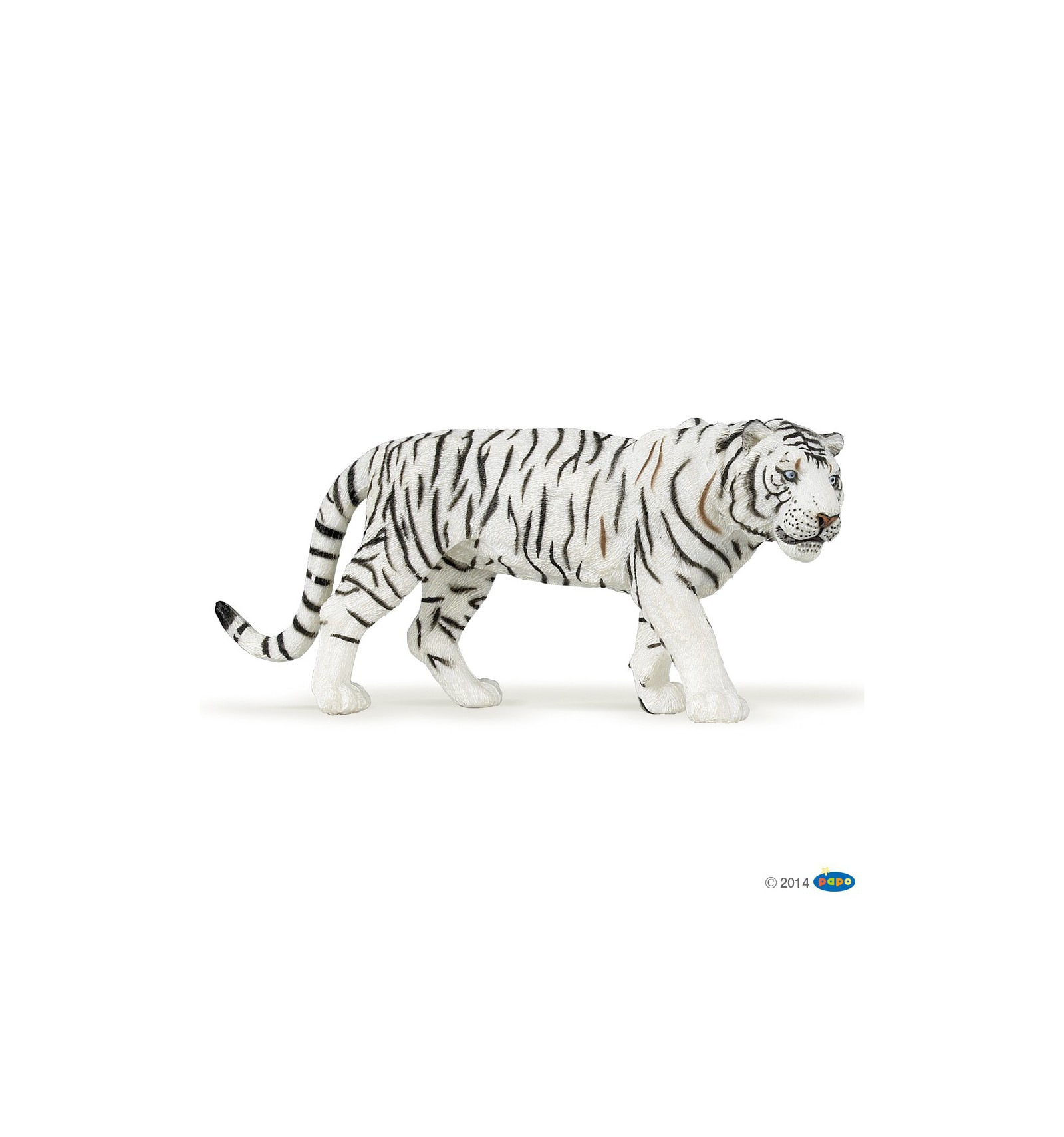 Vegen cijfer uitbreiden Papo - Witte tijger - 50045