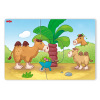 Haba 10 puzzles 2 pièces animaux sauvages